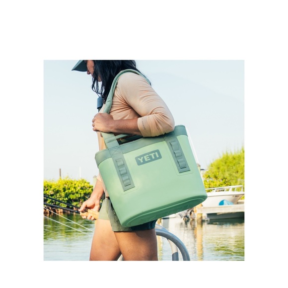 Yeti Green Tote Durable Minimalist Design - Picture 2 of 2